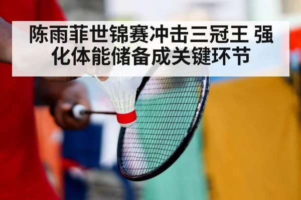 陈雨菲世锦赛冲击三冠王 强化体能储备成关键环节